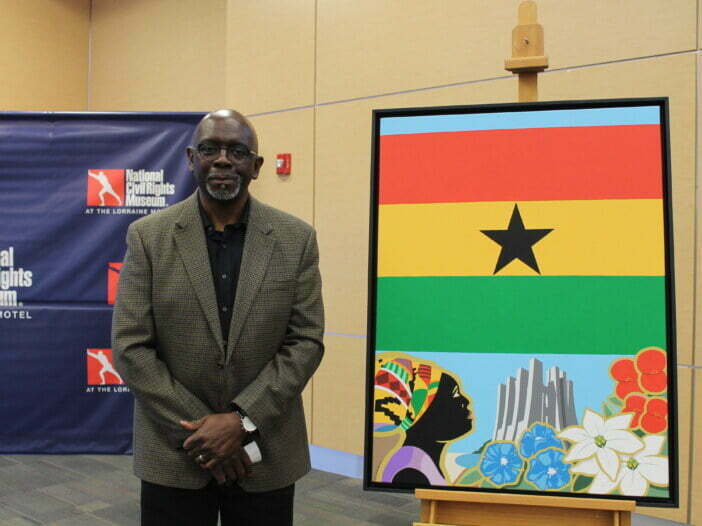 2022 Ghana fine art piece by Carl E. Moore
